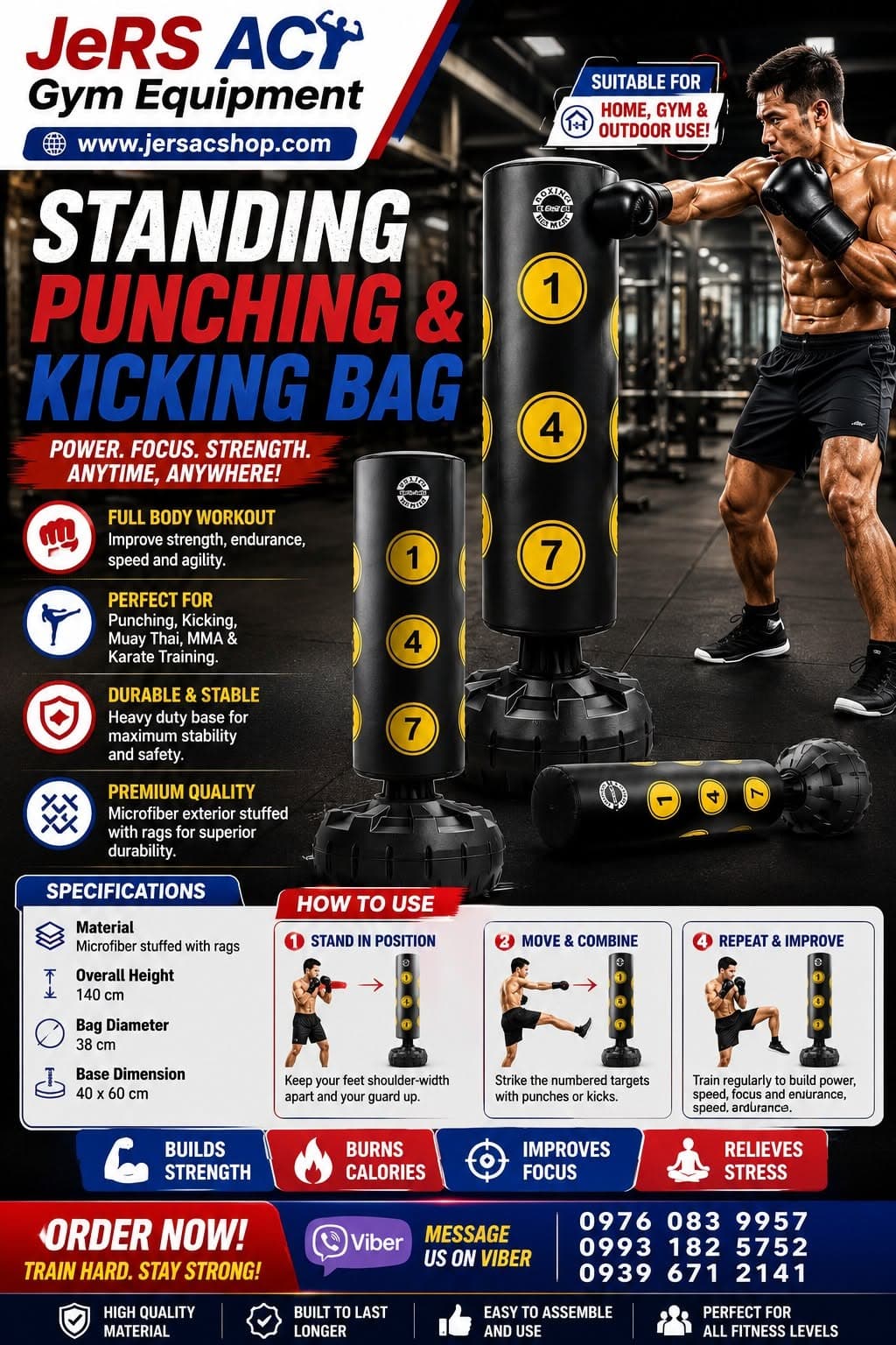 JeRS AC gym equipment product 1