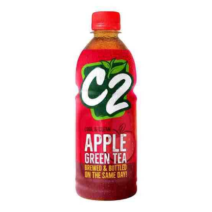 Picture of C2 Green Tea Apple 24/355Ml