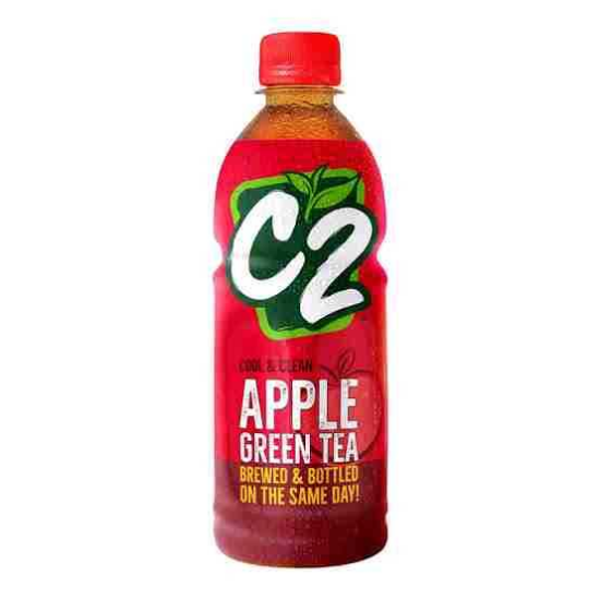 Picture of C2 Green Tea Apple 24/355Ml