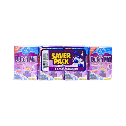 Picture of Dutch Mill Yoghurt Drink Blueberry 4/90Ml