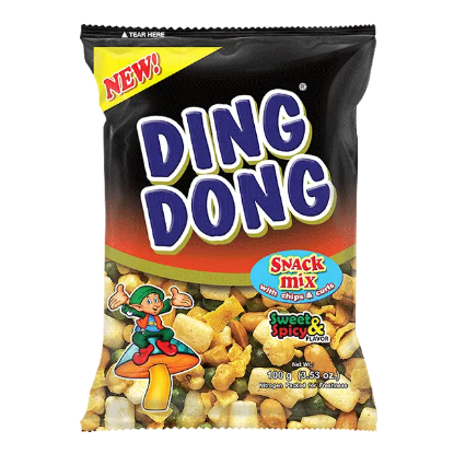 Picture of Ding Dong Snack Mix Sweet and Spicy 100g
