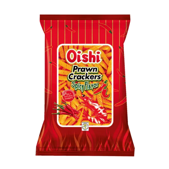 Picture of Oishi Prawn Crackers Spicy 60g