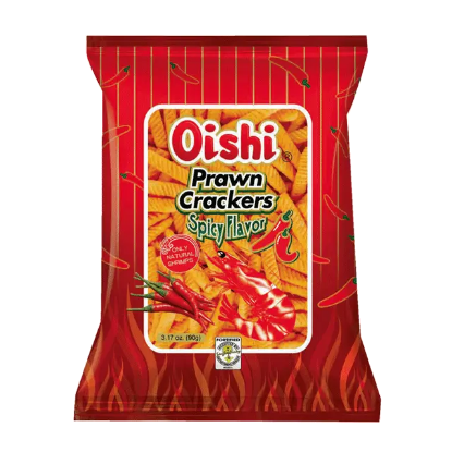 Picture of Oishi Prawn Crackers Spicy 95g