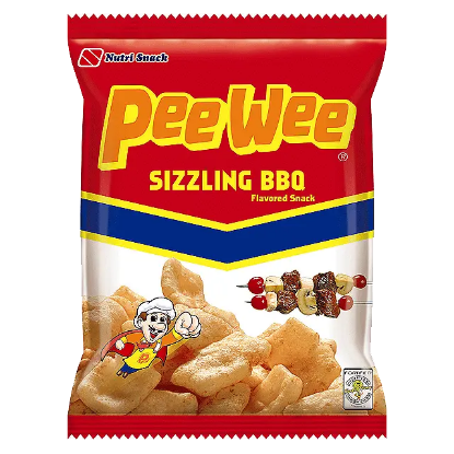 Picture of Peewee Sizzling Barbecue Snack 25g