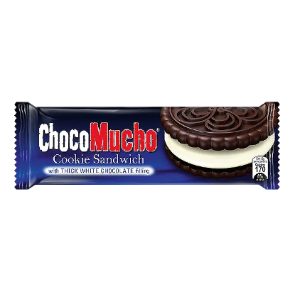 Picture of Choco Mucho Cookie Sandwich with Thick White Chocolate 10’s