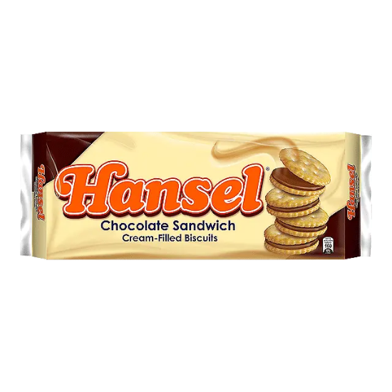 Picture of Hansel Chocolate Filled Sandwich Biscuit 10’s