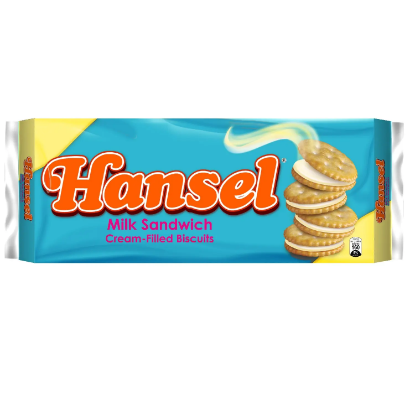 Picture of Hansel Milk Filled Sandwich Biscuit 10’s