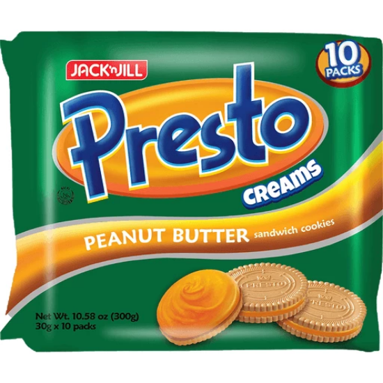 Picture of Presto Creams Peanut Butter 10’s