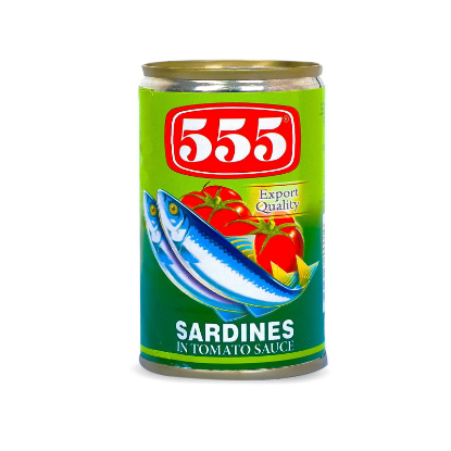 Picture of 555 Sardines in Tomato Sauce 155g