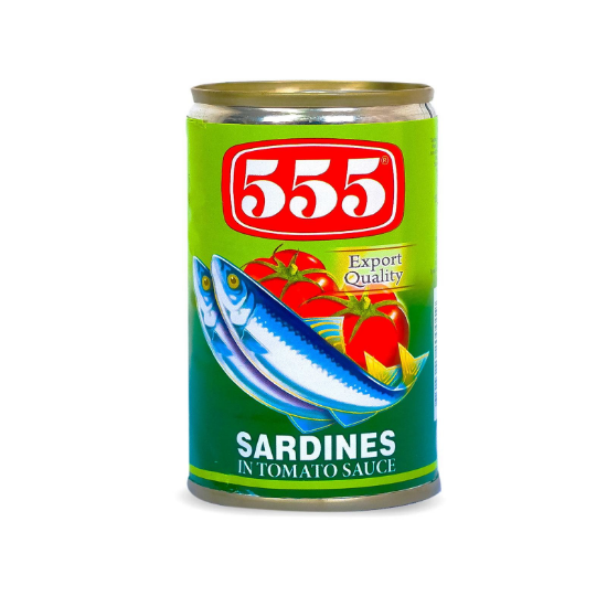 Picture of 555 Sardines in Tomato Sauce 155g