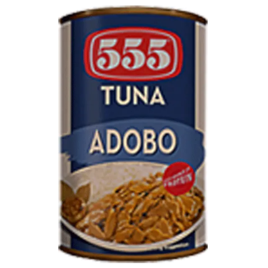 Picture of 555 Tuna Flakes Adobo 155g