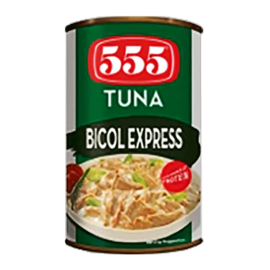 Picture of 555 Tuna Flakes Bicol Express 155g