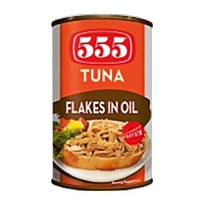 Picture of 555 Tuna Flakes in Oil 155g