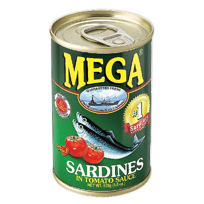 Picture of Mega Sardines in Tomato Sauce 155g