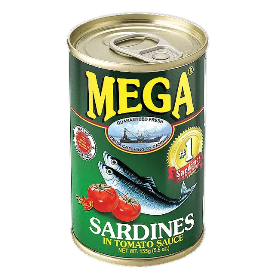 Picture of Mega Sardines in Tomato Sauce 155g