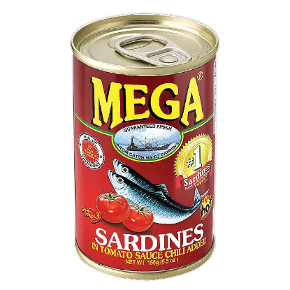 Picture of Mega Sardines in Tomato Sauce with Chili 155g