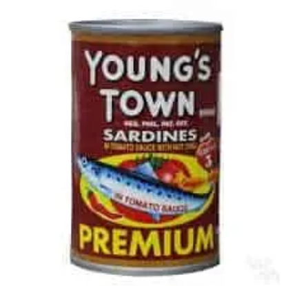 Picture of Young’s Town Sardines in Tomato Sauce with Hot Chili 155g