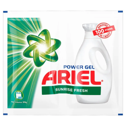 Picture of Ariel Liquid Detergent Power Gel Sunrise Fresh 64g