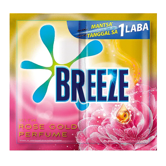 Picture of Breeze Detergent Powder with Rose Gold Perfume 66g