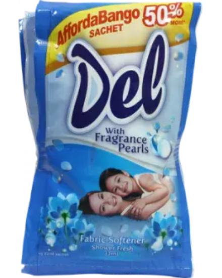 Picture of Del Fabric Softener Shower Fresh 33mL