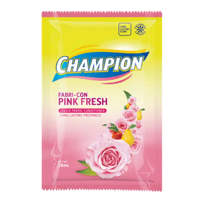 Picture of Champion Liquid Fabric Conditioner Pink Fresh 28mL