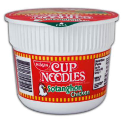 Picture of Nissin Mini Cup Noodles Chicken Sotanghon 30G