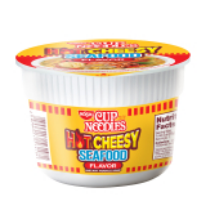 Picture of Nissing Mini Cup Noodles Seafood Hot Cheesy 50G