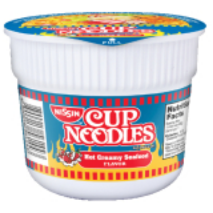 Picture of Nissing Mini Cup Noodles Seafood Hot Creamy48G