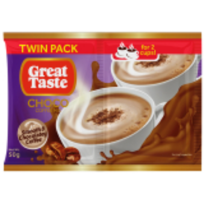 Picture of Great Taste Coffee Choco Twin 50G