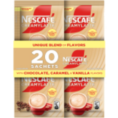 Picture of Nescafe Coffee Creamy Latte Bundle 20/20G
