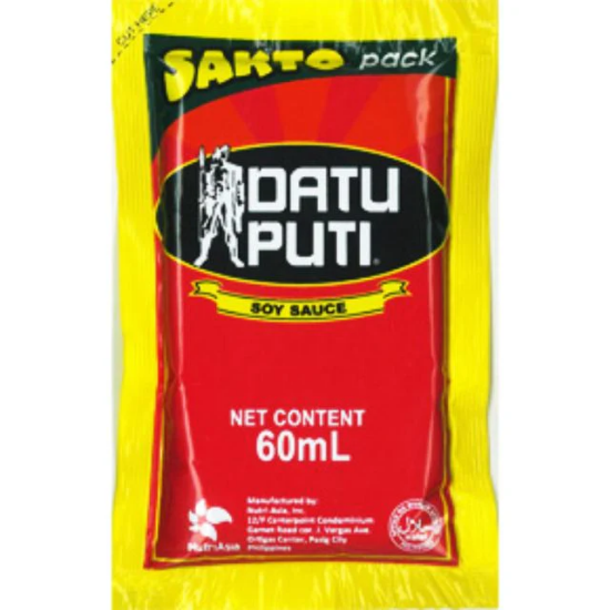 Picture of Datu Puti Soy Sauce 60mL / 6’s