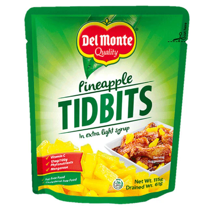 Picture of Del Monte Pineapple Tidbits 115g