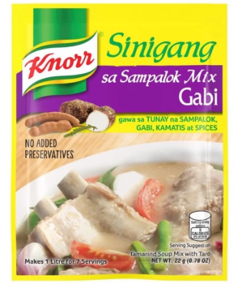 Picture of Knorr Sinigang Sampalok Mix with Gabi 22g / 6’s