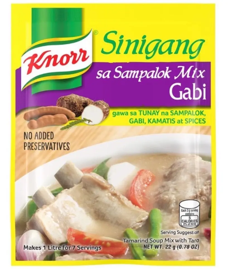 Picture of Knorr Sinigang Sampalok Mix with Gabi 22g / 6’s
