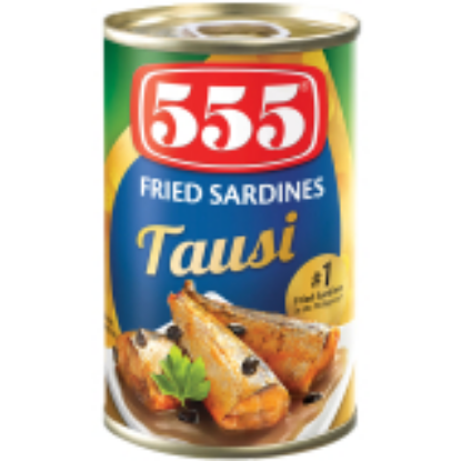 Picture of 555 SARDINES FRIED W/TAUSI 155G