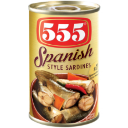 Picture of 555 SARDINES SPANISH STYLE EOE 155G