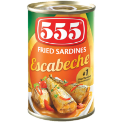 Picture of 555 SARDINES FRIED ESCABECHE 155G