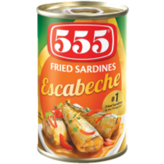 Picture of 555 SARDINES FRIED ESCABECHE 155G