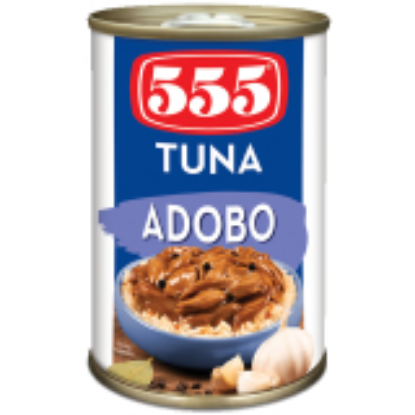 Picture of 555 TUNA FLAKES ADOBO EOE 155G