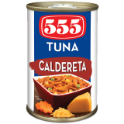 Picture of 555 TUNA FLAKES CALDERETA EOE 155G