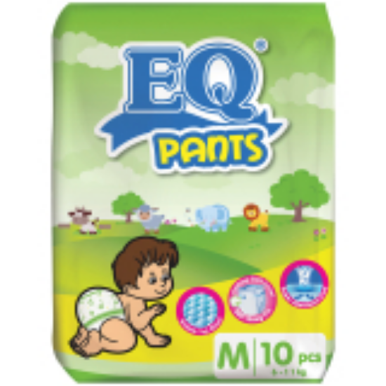Picture of EQ DIAPER PANTS M 10'S