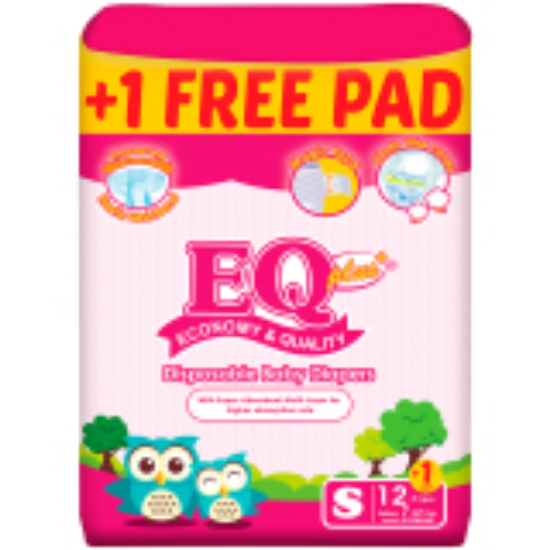 Picture of EQ DIAPER PLUS S 12+1'S-P