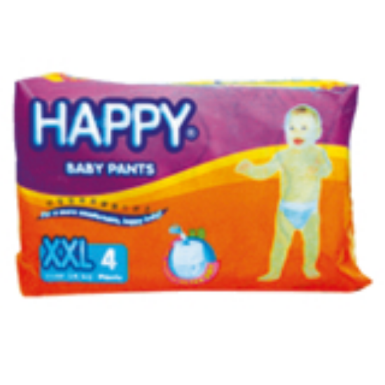 Picture of HAPPY DIAPER PANTS XXL 4'S