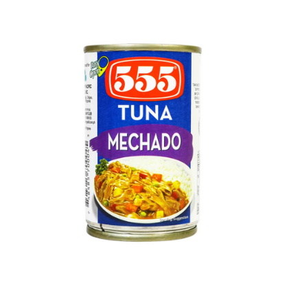Picture of 555 TUNA FLAKES MECHADO EOE 155G