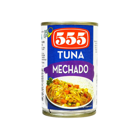 Picture of 555 TUNA FLAKES MECHADO EOE 155G