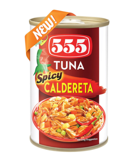 Picture of 555 TUNA SPICY CALDERETA EOE 155G