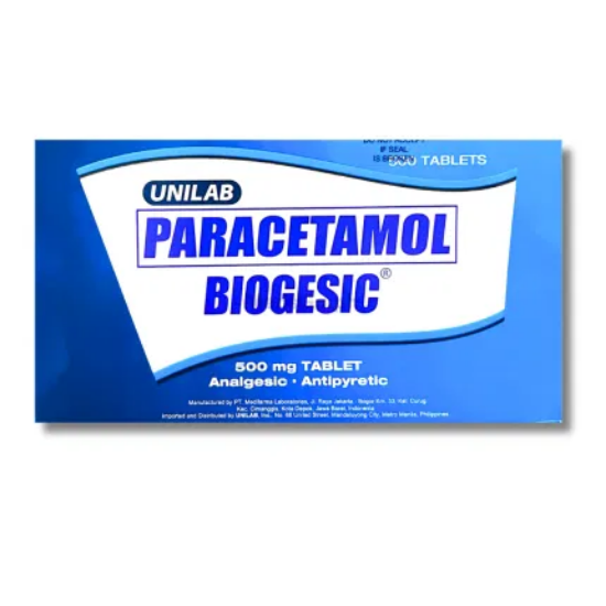 Picture of BIOGESIC 1 Tablet - Paracetamol 500mg