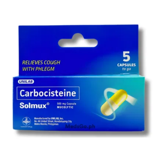 Picture of SOLMUX Carbocisteine 500mg - 1