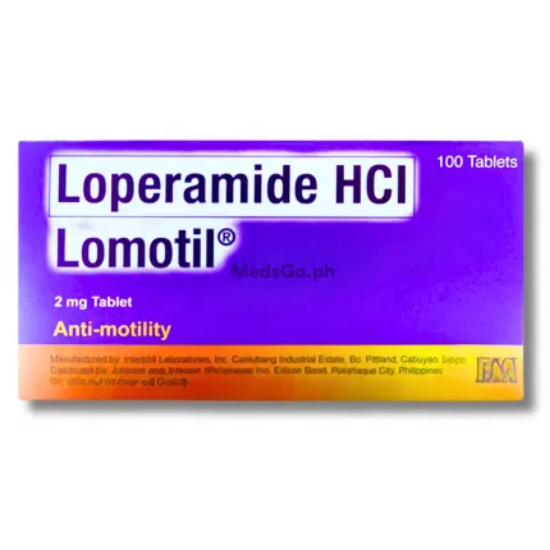 Picture of LOMOTIL Loperamide 2mg 1's