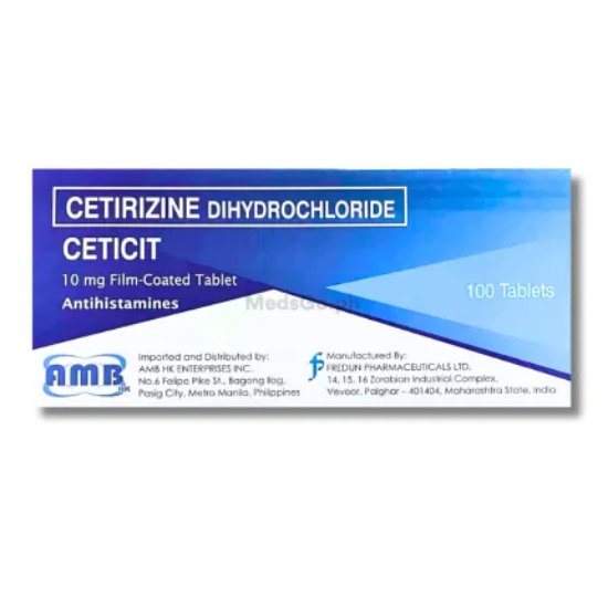 Picture of CETICIT Cetirizine 10mg 1's